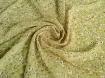 Шифон креповий літня поляна, світла олива - інтернет-магазин tkani-atlas.com.ua