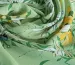 Шифон креповый лилии, олива - фото 3 - интернет-магазин tkani-atlas.com.ua