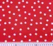 Штапель неравномерные горошки 10 мм, красный алый - фото 4 - интернет-магазин tkani-atlas.com.ua