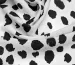 Штапель шовковистий леопард, чорний на білому - фото 2 - інтернет-магазин tkani-atlas.com.ua