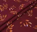 Льон з віскозою гілочки, бордовий - фото 1 - інтернет-магазин tkani-atlas.com.ua