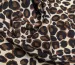 Штапель Бельмондо леопард, коричневый - фото 2 - интернет-магазин tkani-atlas.com.ua
