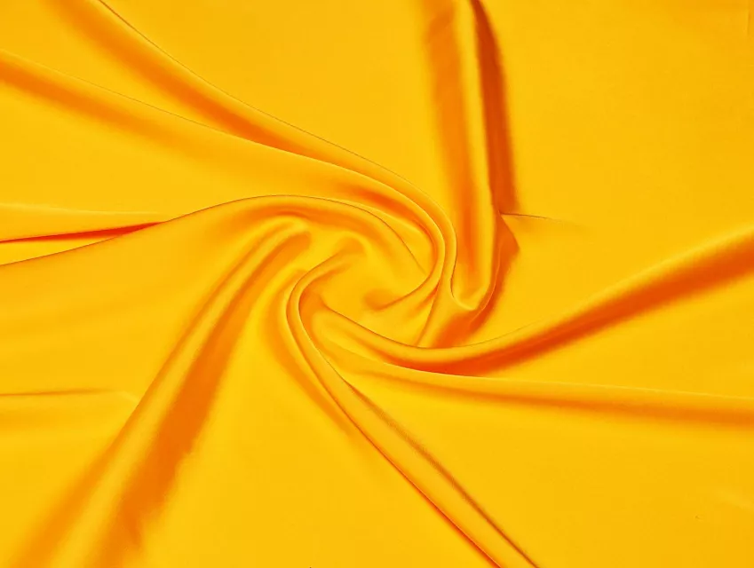 Шовк сатин, сонячний жовтий - фото 1 - інтернет-магазин tkani-atlas.com.ua