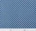Креп Шері горошки 4 мм, джинсовий блакитний - фото 4 - інтернет-магазин tkani-atlas.com.ua