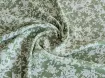 Штапель шелковистый цветочная геометрия, хаки с белым - интернет-магазин tkani-atlas.com.ua