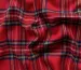 Костюмна клітинка шотландка, червоний - фото 3 - інтернет-магазин tkani-atlas.com.ua