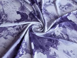 Софт принт акварель, фіолетовий - інтернет-магазин tkani-atlas.com.ua
