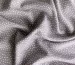 Штапель шелковистый горошки 1 мм, серо-коричневый - фото 3 - интернет-магазин tkani-atlas.com.ua
