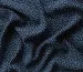 Штапель шелковистый горошки 1 мм, темно-синий - фото 3 - интернет-магазин tkani-atlas.com.ua