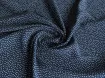Штапель шовковистий горошки 1 мм, темно-синій - інтернет-магазин tkani-atlas.com.ua