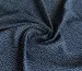 Штапель шовковистий горошки 1 мм, темно-синій - фото 1 - інтернет-магазин tkani-atlas.com.ua