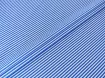 Джинс тенсел полоска 3 мм, синий с белым - интернет-магазин tkani-atlas.com.ua