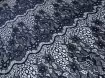 Гіпюр опера хвиля, темно-синій - інтернет-магазин tkani-atlas.com.ua