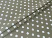 Котон сатин горох 10 мм, хакі - інтернет-магазин tkani-atlas.com.ua