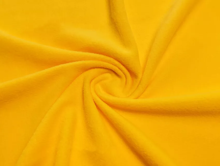 Флис однотонный, желтый - фото 1 - интернет-магазин tkani-atlas.com.ua