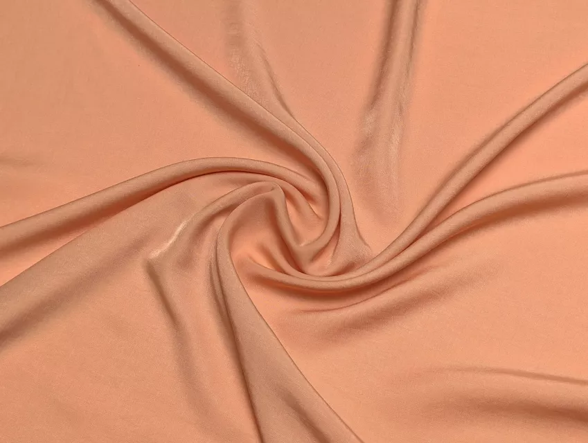 Віскоза шовк, персиковий - фото 1 - інтернет-магазин tkani-atlas.com.ua