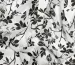 Шифон креповий квіткове плетіння, чорний на білому - фото 3 - інтернет-магазин tkani-atlas.com.ua