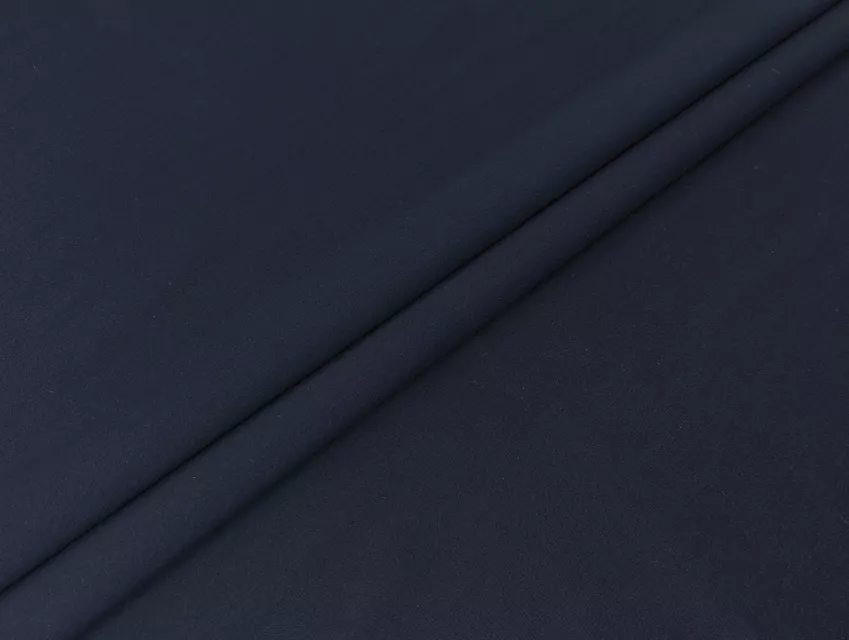 Котон стрейч сорочковий з нейлоном, темно-синій - фото 1 - інтернет-магазин tkani-atlas.com.ua