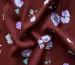 Твіл платтяний квітка, кориця - фото 3 - інтернет-магазин tkani-atlas.com.ua
