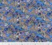 Шифон креповый голубые цветочки, бежевый - фото 4 - интернет-магазин tkani-atlas.com.ua