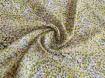 Шифон креповый ромашковое поле, желтый - интернет-магазин tkani-atlas.com.ua