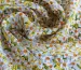 Шифон креповий ромашкове поле, жовтий - фото 2 - інтернет-магазин tkani-atlas.com.ua