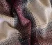 Костюмка твидовая клетка 100 мм, бордово-бежевый - фото 2 - интернет-магазин tkani-atlas.com.ua