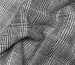 Трикотаж Шанель на овчине мелкая клетка, черно-серый - фото 2 - интернет-магазин tkani-atlas.com.ua