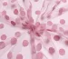 Сетка флок горошки 17 мм, нежно-розовый - фото 2 - интернет-магазин tkani-atlas.com.ua