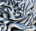 Шелк Армани абстракция, голубой с черным - фото 2 - интернет-магазин tkani-atlas.com.ua