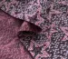 Лама рисунок звезды, розовый на черном - фото 3 - интернет-магазин tkani-atlas.com.ua