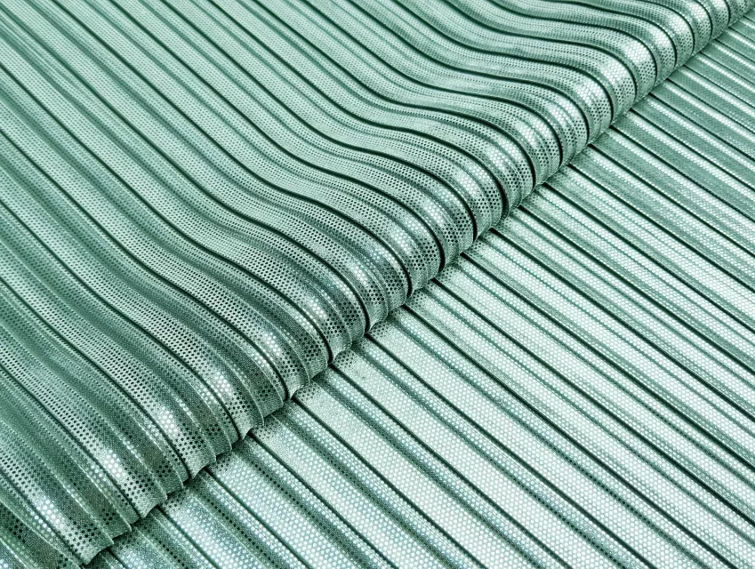 Диско плісе, ментоловий - фото 1 - інтернет-магазин tkani-atlas.com.ua