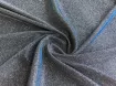 Трикотаж диско уценка (текстильный брак), серебро с синим - интернет-магазин tkani-atlas.com.ua