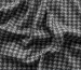Трикотаж Камилла гусиная лапка 12 мм, темно-серый - фото 2 - интернет-магазин tkani-atlas.com.ua