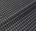 Трикотаж Камилла гусиная лапка 15 мм, темно-серый - фото 1 - интернет-магазин tkani-atlas.com.ua
