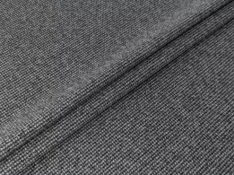 Трикотаж теплый Камилла гусиная лапка 3 мм, темно-серый - интернет-магазин tkani-atlas.com.ua