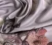 Трикотаж масло великі квіти, сірий - фото 2 - інтернет-магазин tkani-atlas.com.ua