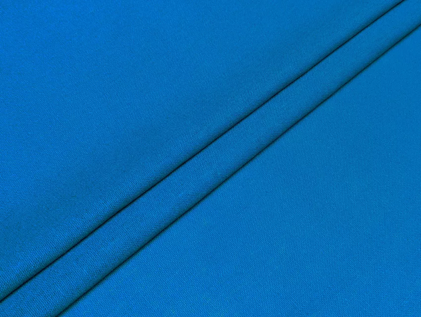 Лен вискоза, яркий голубой - фото 1 - интернет-магазин tkani-atlas.com.ua
