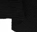 Муслін двошаровий однотонний, чорний - фото 4 - інтернет-магазин tkani-atlas.com.ua