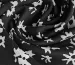 Штапель Бельмондо цветочная абстракция, черный - фото 2 - интернет-магазин tkani-atlas.com.ua