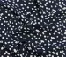 Софт принт розсип горошків, темно-синій - фото 3 - інтернет-магазин tkani-atlas.com.ua