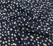 Софт принт розсип горошків, темно-синій - фото 1 - інтернет-магазин tkani-atlas.com.ua