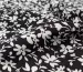 Штапель шелковистый цветочная полянка, черный - фото 2 - интернет-магазин tkani-atlas.com.ua