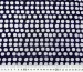 Штапель шовковистий горохи 11 мм, темно-синій - фото 4 - інтернет-магазин tkani-atlas.com.ua