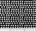 Штапель шовковистий горохи 11 мм, чорний - фото 4 - інтернет-магазин tkani-atlas.com.ua