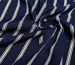 Софт принт смужка, темно-синій - фото 2 - інтернет-магазин tkani-atlas.com.ua