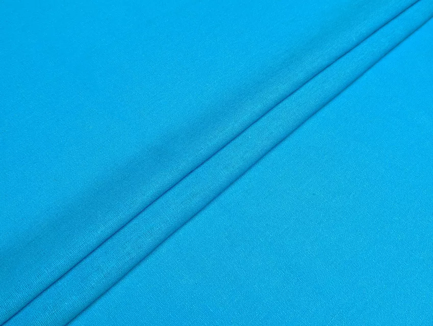 Льон віскоза 55/45, блакитна бірюза - фото 1 - інтернет-магазин tkani-atlas.com.ua