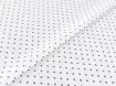 Поплін сорочечний дрібні квіточки, білий - інтернет-магазин tkani-atlas.com.ua