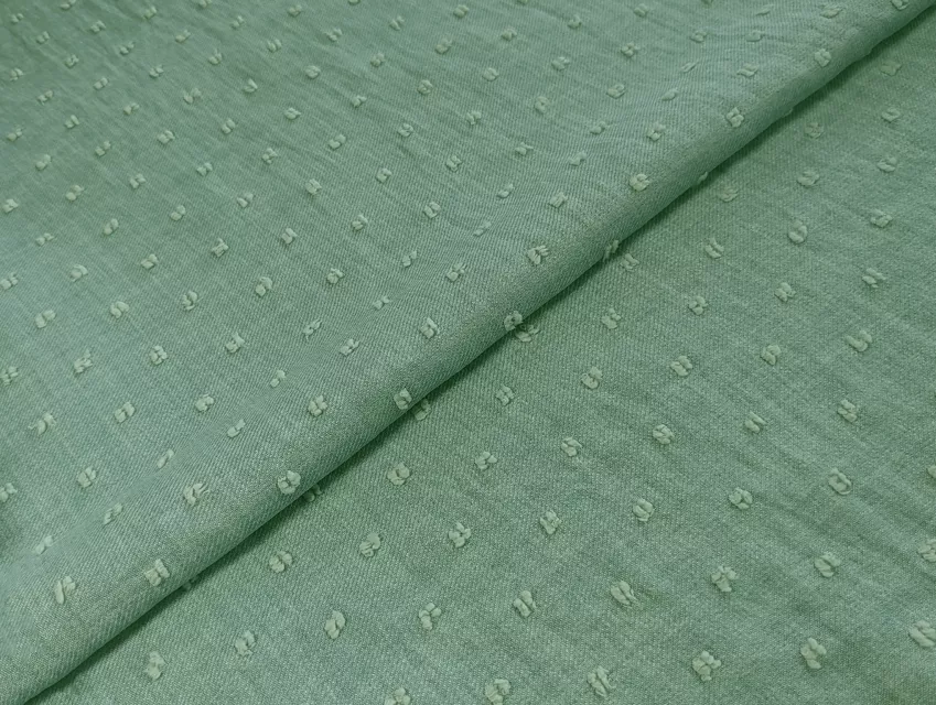 Твіл Камелія мушка, оливковий - фото 1 - інтернет-магазин tkani-atlas.com.ua