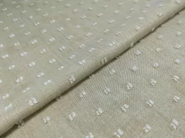 Твіл Камелія мушка, бежевий - інтернет-магазин tkani-atlas.com.ua